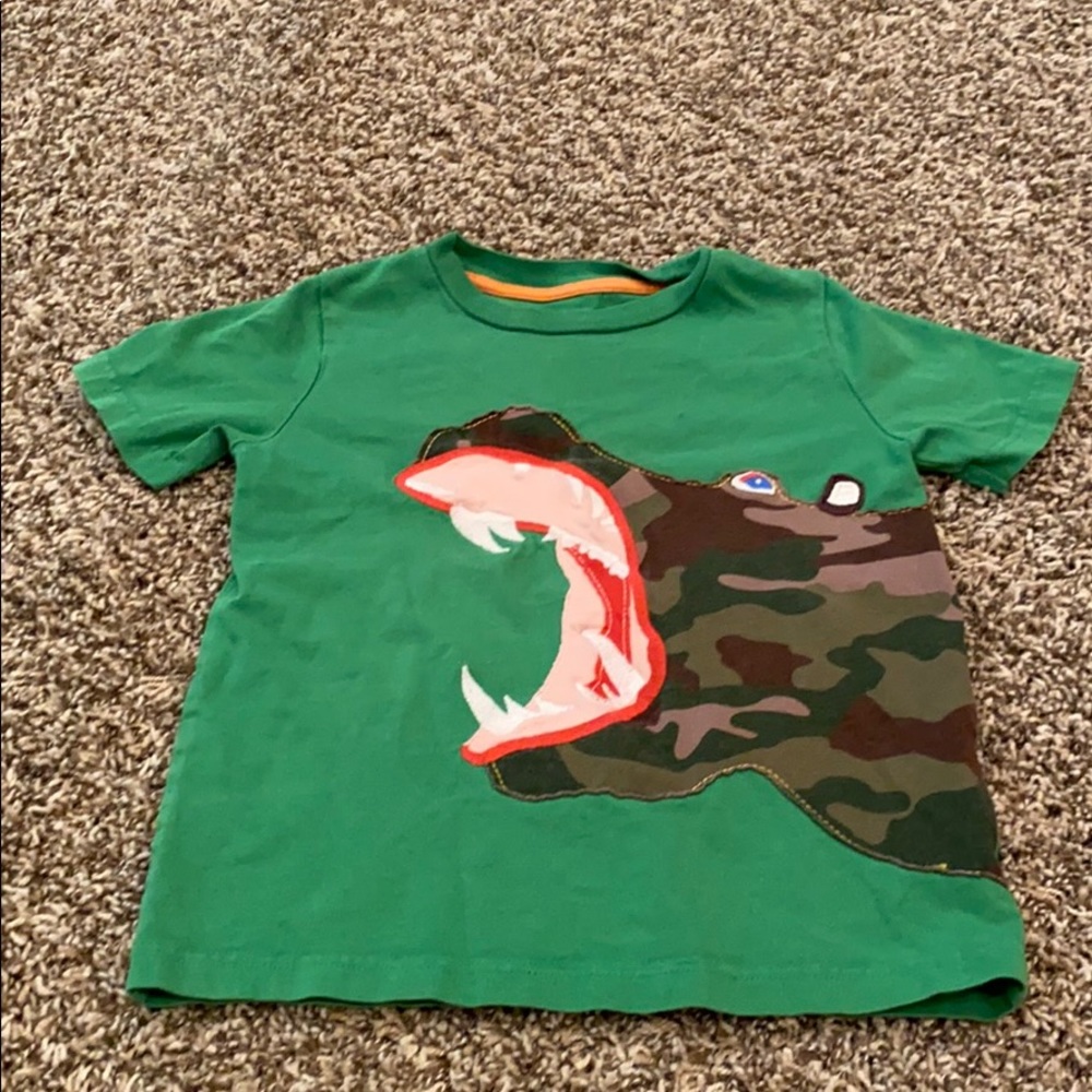 Mini Boden short sleeve appliqué t-shirt